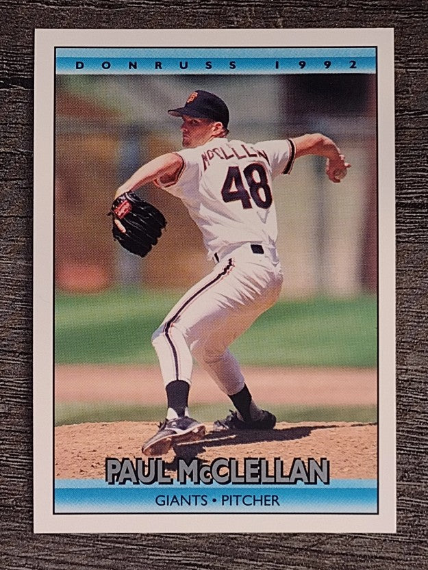 1992 Donruss #700 Paul McClellan