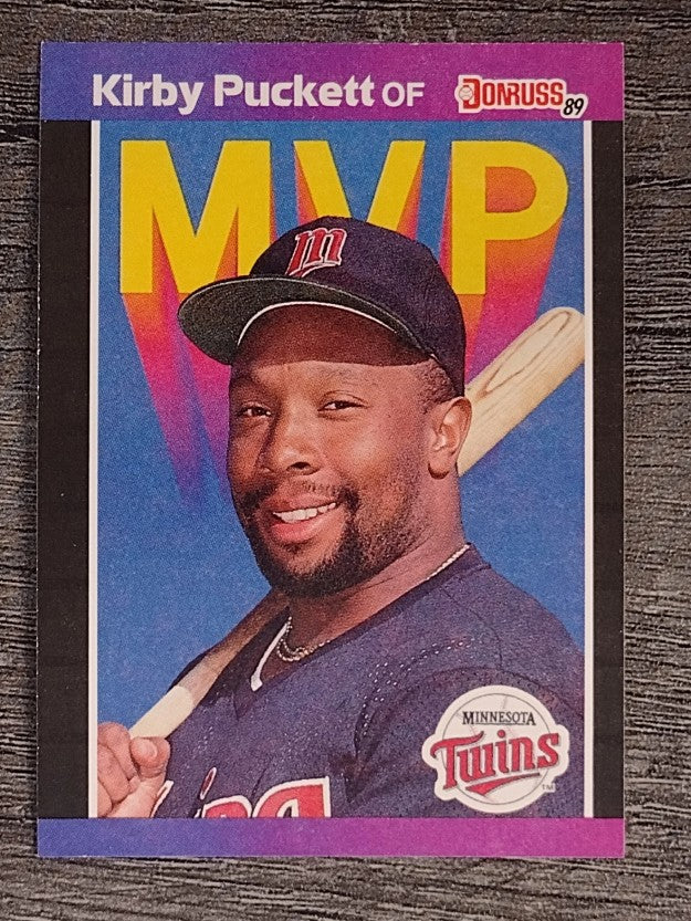 1989 Donruss Bonus MVP's #BC1 Kirby Puckett