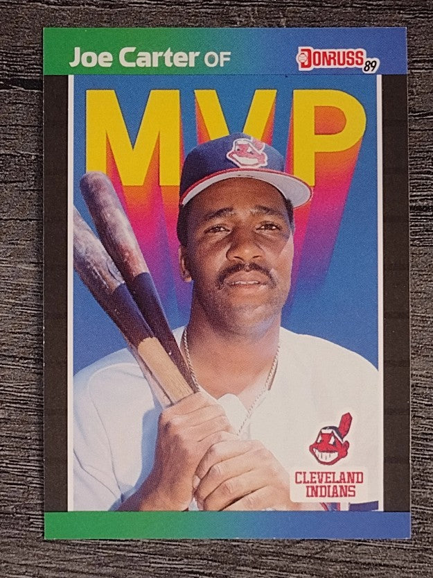1989 Donruss Bonus MVP's #BC3 Joe Carter