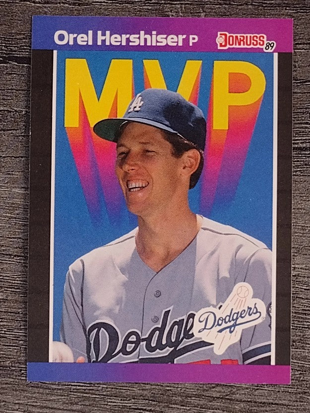 1989 Donruss Bonus MVP's #BC4 Orel Hershiser
