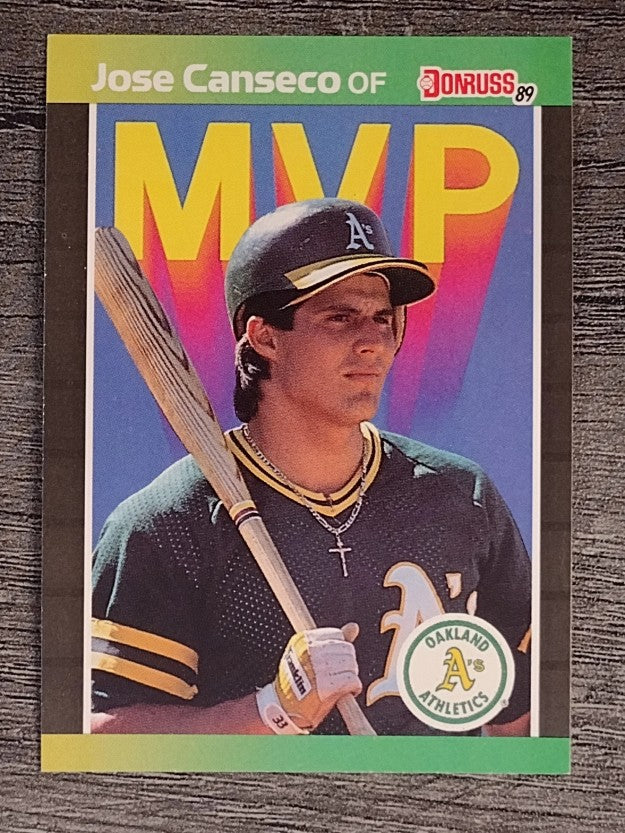 1989 Donruss Bonus MVP's #BC5 Jose Canseco