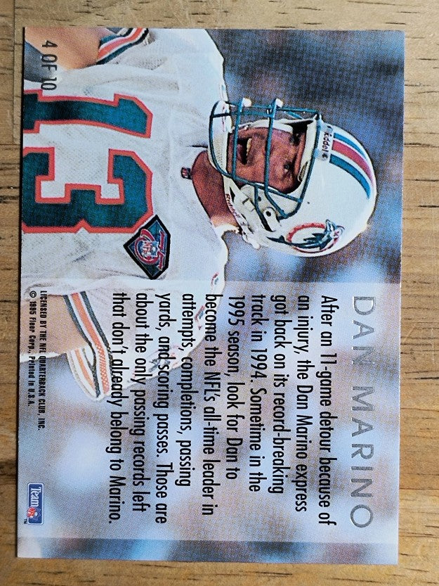1995 Ultra Stars #4 Dan Marino