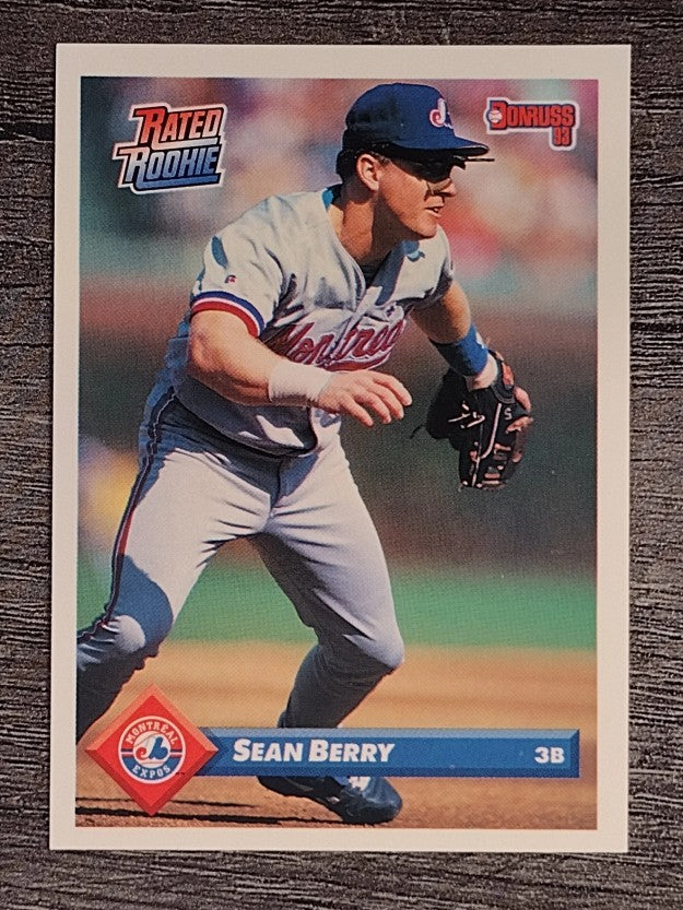 1993 Donruss #275 Sean Berry RR