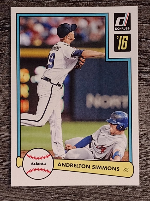 2016 Donruss '82 #40 Andrelton Simmons