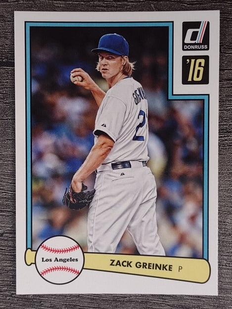 2016 Donruss '82 #9 Zack Greinke
