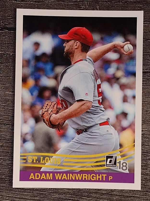 2018 Donruss #262 Adam Wainwright RETRO