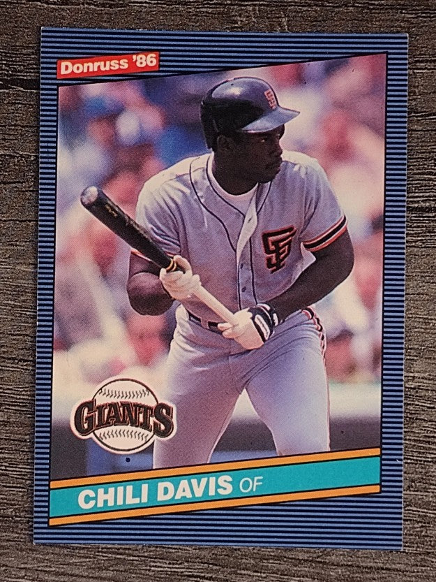 1986 Donruss #65 Chili Davis