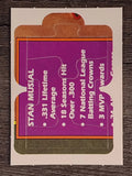 1988 Donruss Stan Musial Puzzle #19 Musial Puzzle 19-21