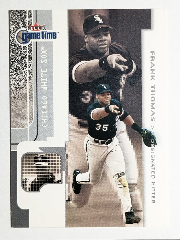 2001 Fleer Game Time #66 Frank Thomas