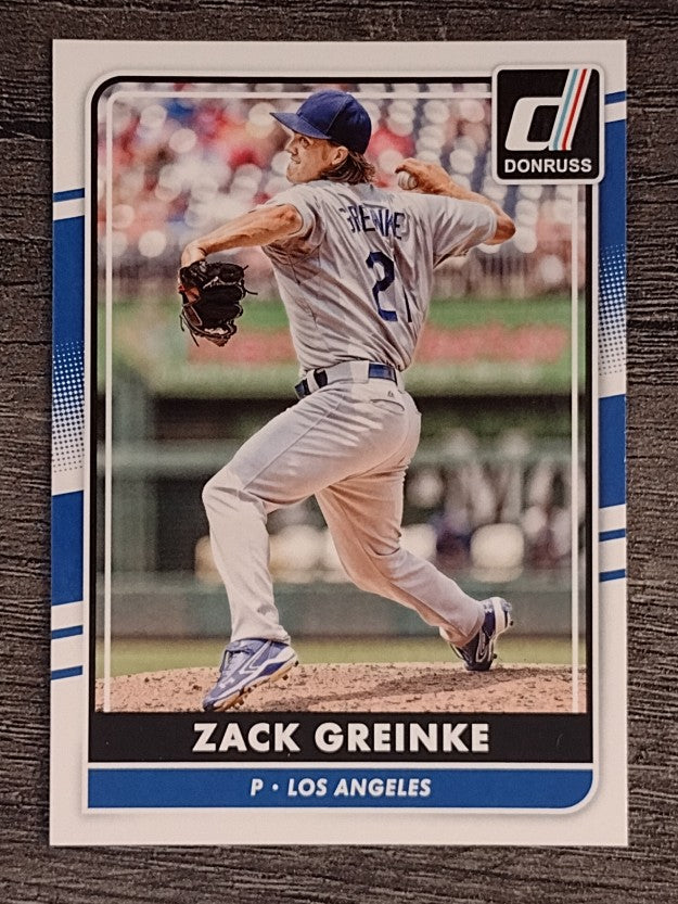2016 Donruss #54 Zack Greinke