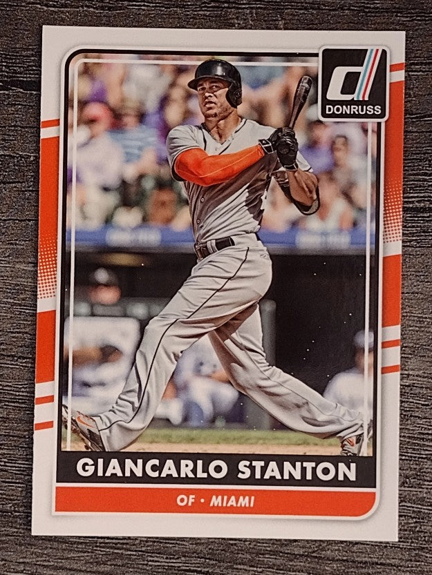 2016 Donruss #147 Giancarlo Stanton