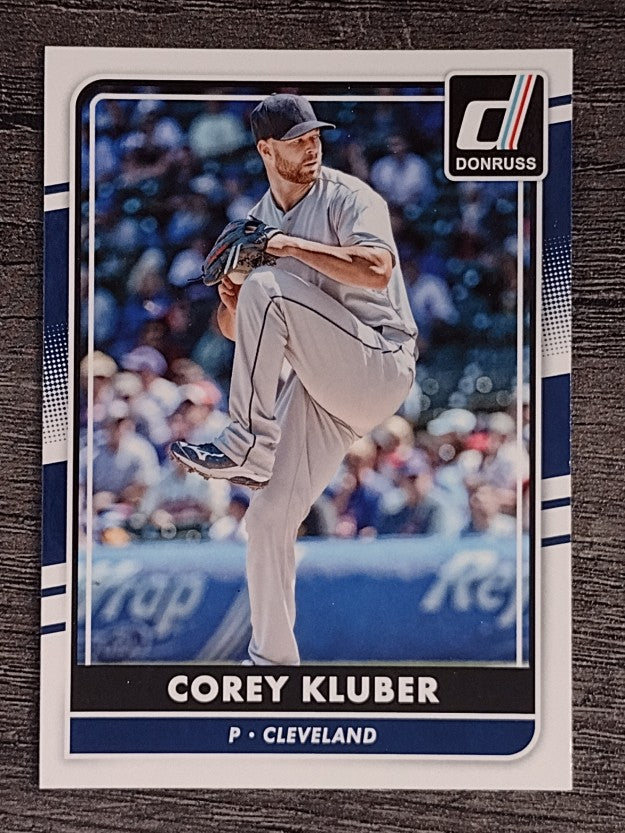 2016 Donruss #123 Corey Kluber