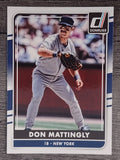 2016 Donruss #186A Don Mattingly