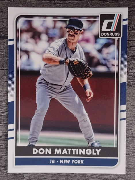 2016 Donruss #186A Don Mattingly
