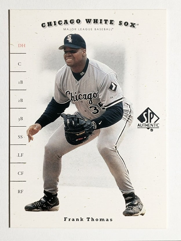 2001 SP Authentic #32 Frank Thomas