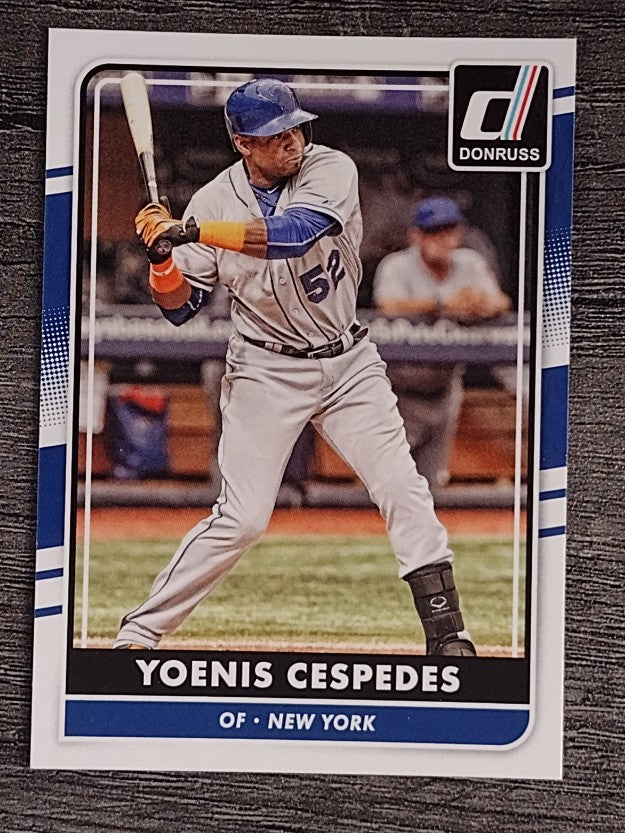 2016 Donruss #85 Yoenis Cespedes
