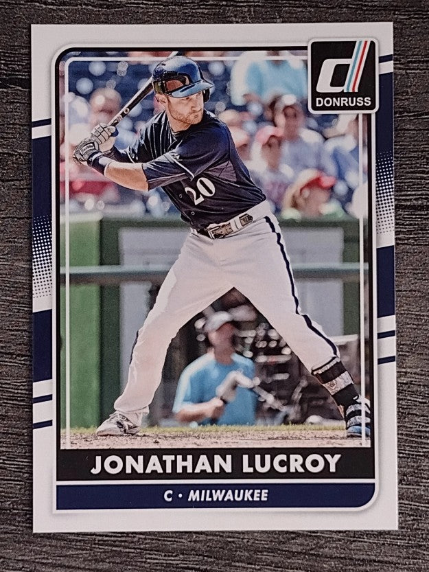 2016 Donruss #141 Jonathan Lucroy