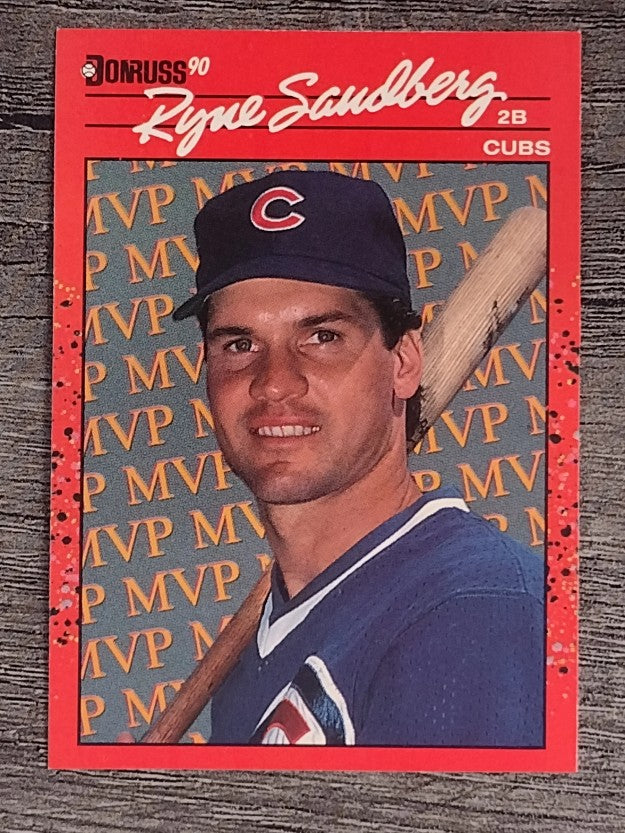 1990 Donruss Bonus MVP's #BC10 Ryne Sandberg