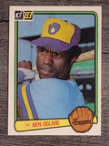 1983 Donruss #384 Ben Oglivie