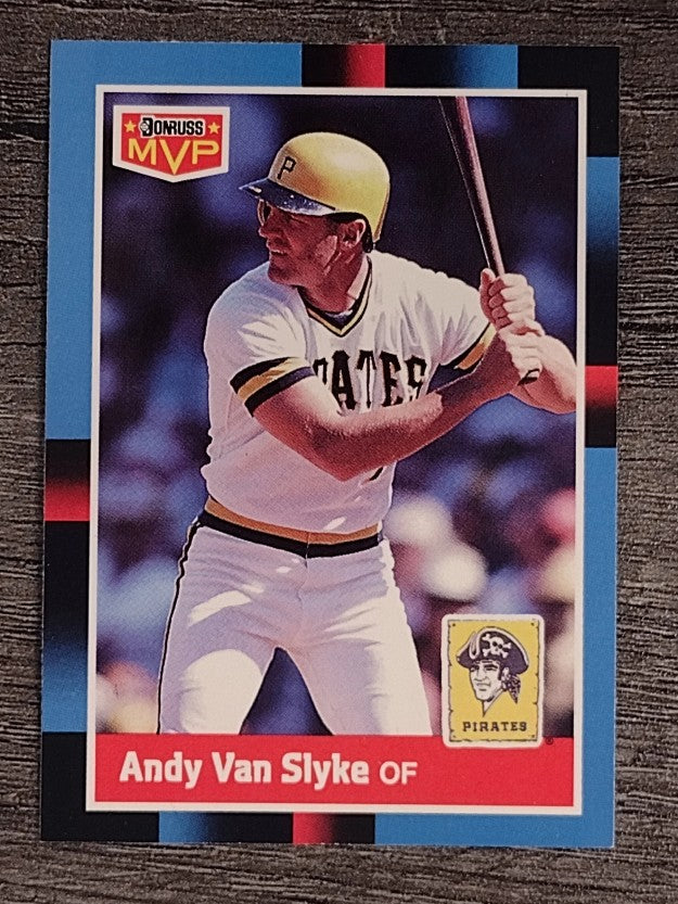 1988 Donruss Bonus MVP's #BC8 Andy Van Slyke