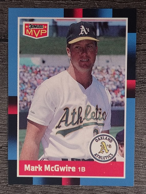 1988 Donruss Bonus MVP's #BC23 Mark McGwire SP