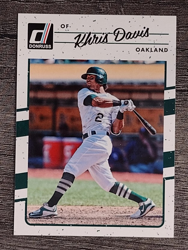 2017 Donruss #129 Khris Davis