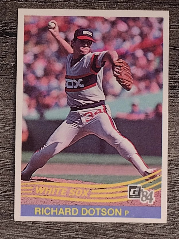 1984 Donruss #180 Rich Dotson