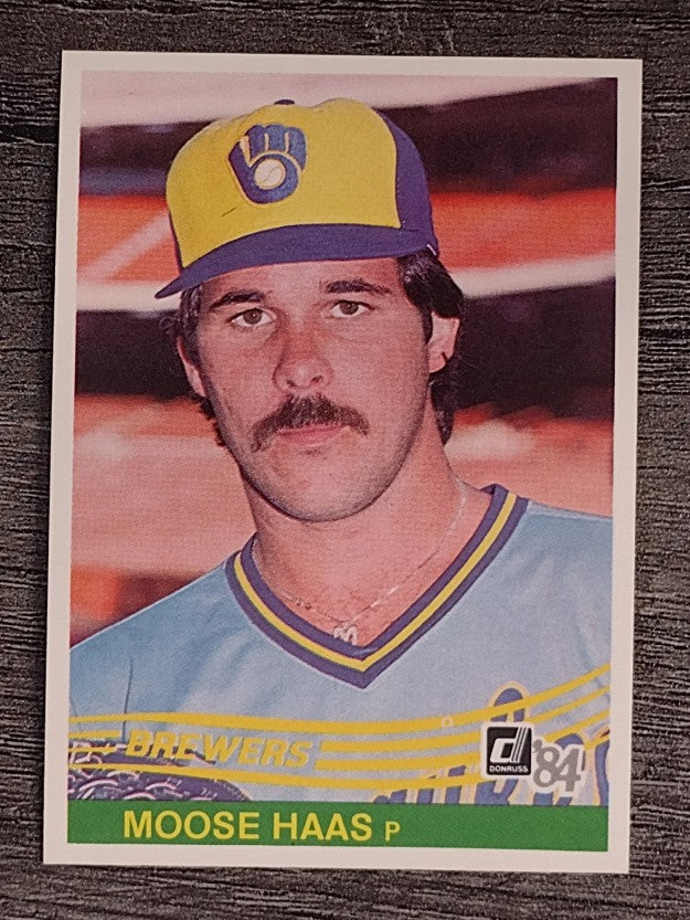 1984 Donruss #368 Moose Haas