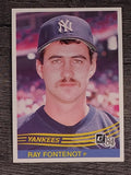 1984 Donruss #370 Ray Fontenot