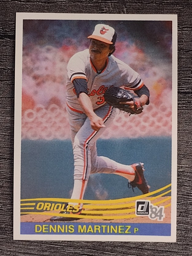 1984 Donruss #633 Dennis Martinez