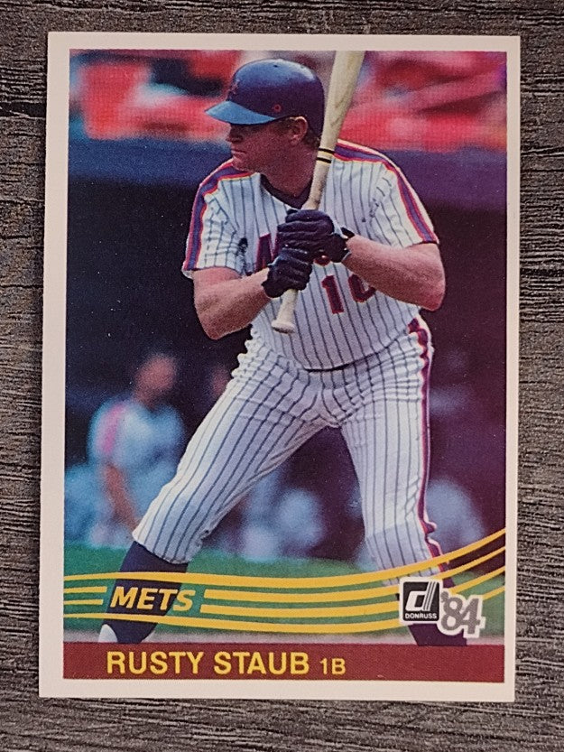 1984 Donruss #554 Rusty Staub