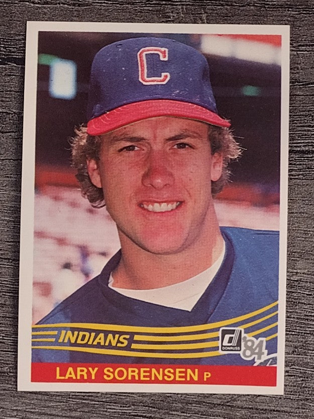 1984 Donruss #635 Lary Sorensen