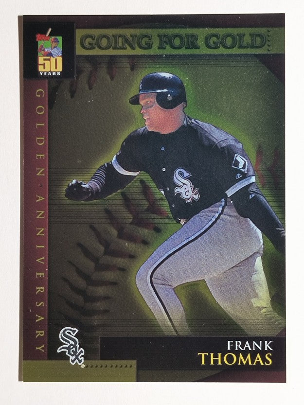 2001 Topps Golden Anniversary #GA47 Frank Thomas