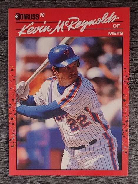 1990 Donruss #218 Kevin McReynolds