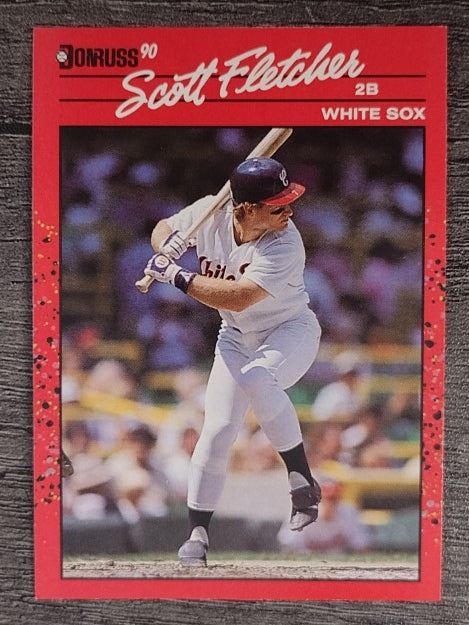 1990 Donruss #455 Scott Fletcher