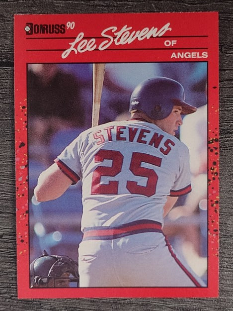 1990 Donruss #449 Lee Stevens