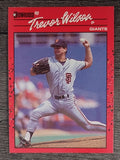 1990 Donruss #414 Trevor Wilson