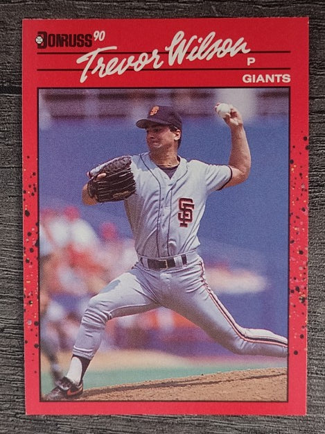 1990 Donruss #414 Trevor Wilson