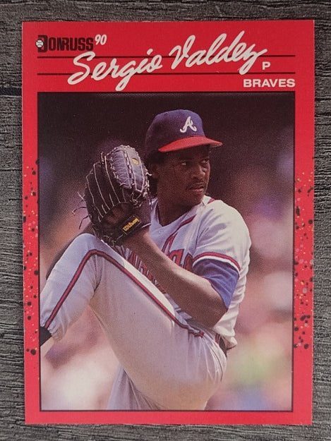 1990 Donruss #405B Sergio Valdez COR RC