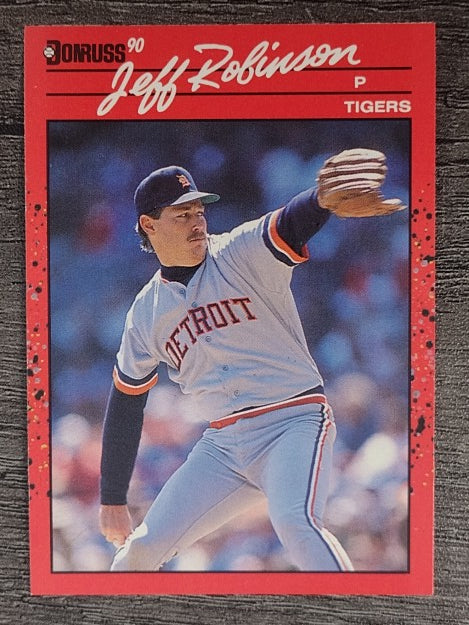1990 Donruss #417 Jeff M. Robinson