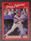 1990 Donruss #270 Gregg Jefferies