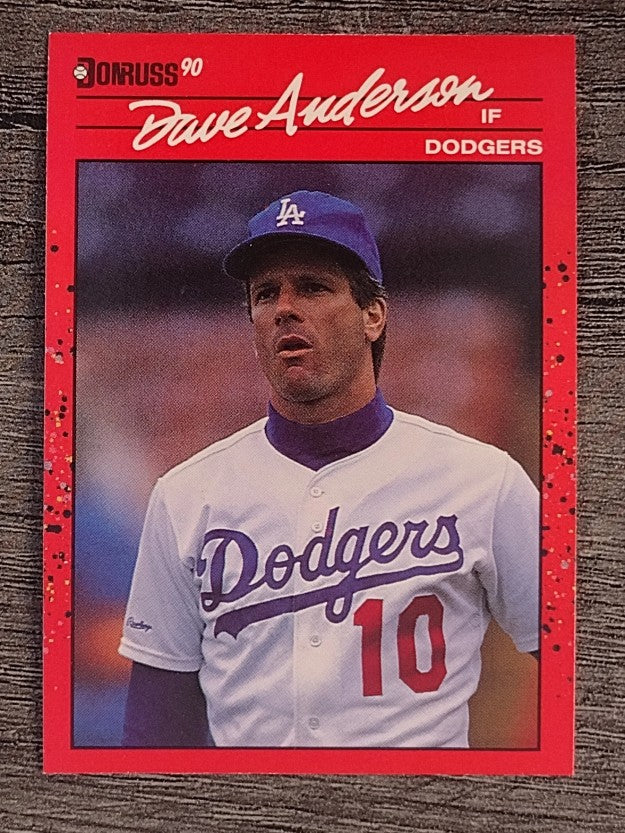1990 Donruss #486 Dave Anderson