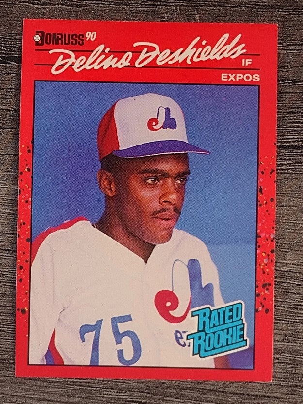 1990 Donruss #42 Delino DeShields RC