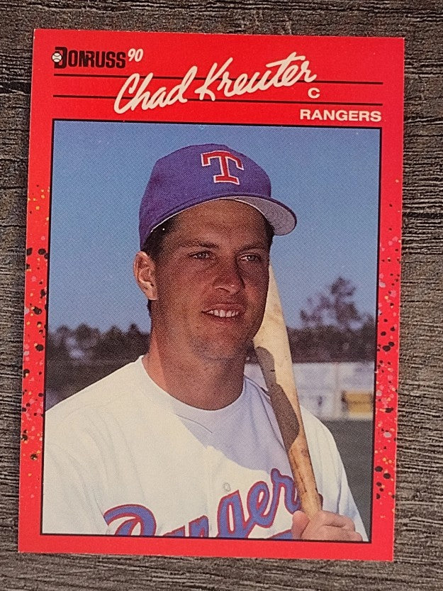 1990 Donruss #520 Chad Kreuter