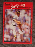 1990 Donruss #505 Curt Young
