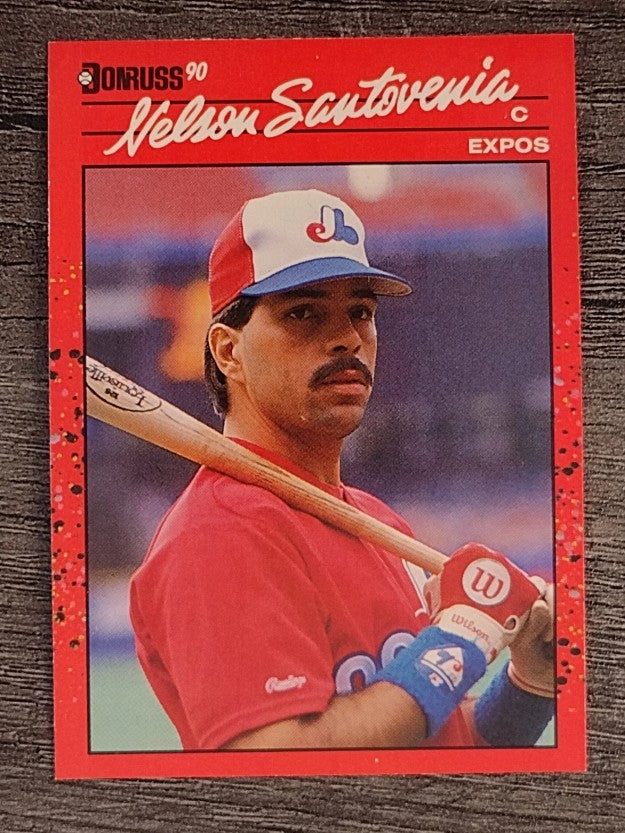 1990 Donruss #224 Nelson Santovenia