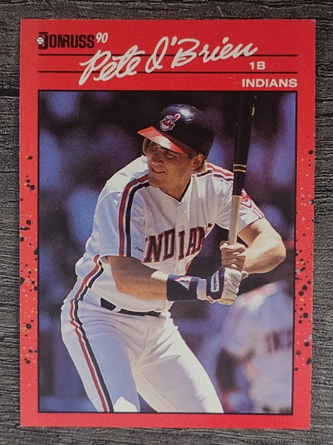 1990 Donruss #202 Pete O'Brien