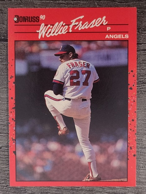 1990 Donruss #587 Willie Fraser DP
