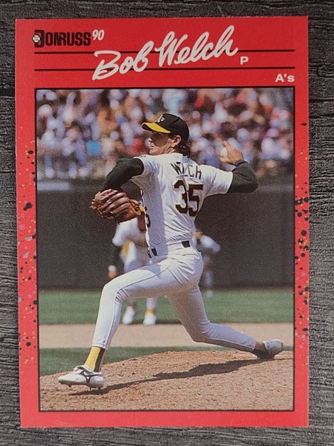 1990 Donruss #332 Bob Welch