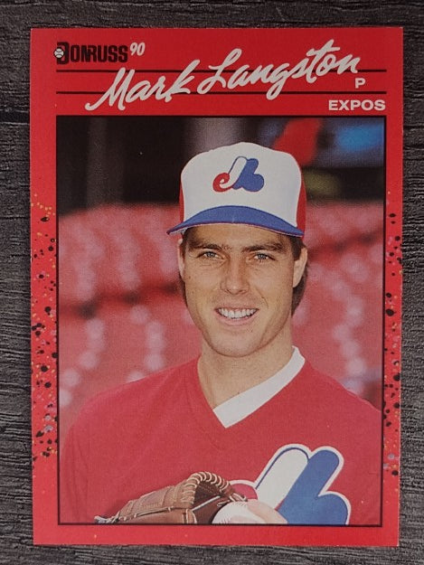 1990 Donruss #338 Mark Langston